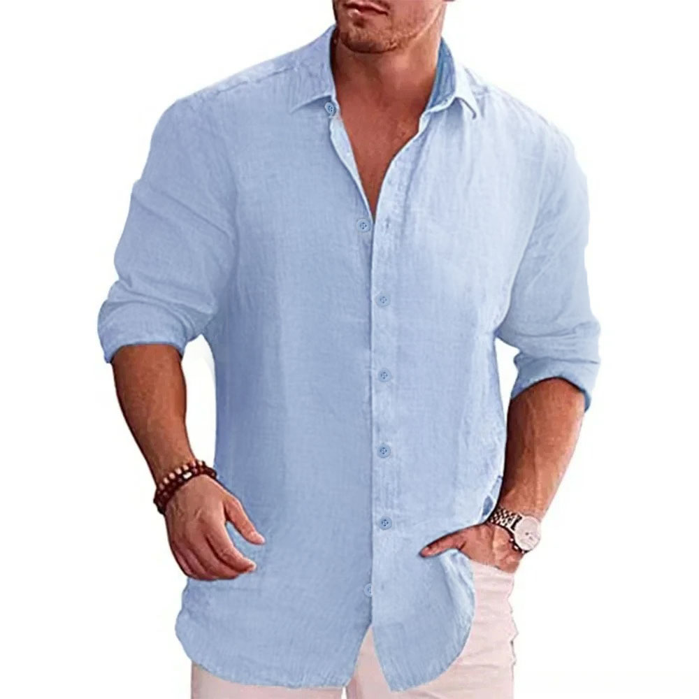 Men Shoes Zara - Camisa de manga longa masculina de