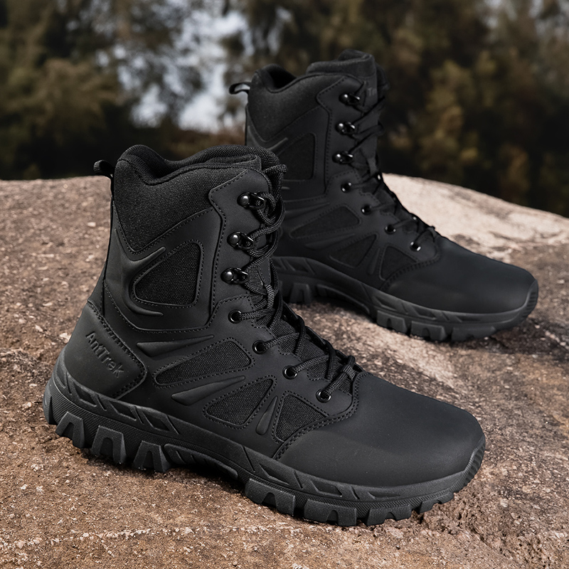 Men'S Shoes Hiking - Botas masculinas de exército, à prova