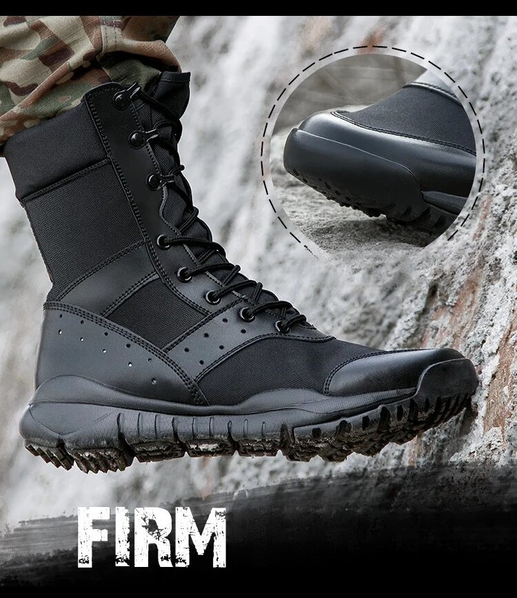 Men'S Shoes Hiking - Botas táticas leves e impermeáveis para