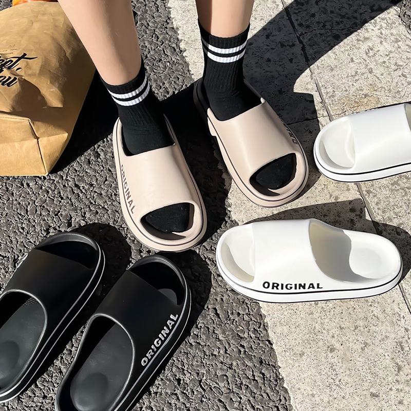 Men'S Shoes To Women'S - Homens sola grossa interior banheiro anti