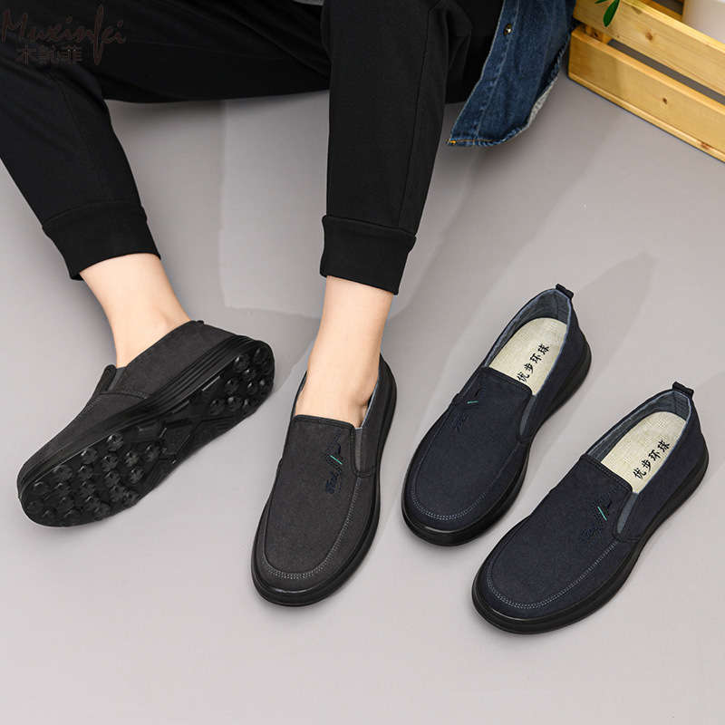 Novos Tênis de Lona para Prima - Men'S Shoes Loafers Casual avaliação e preço