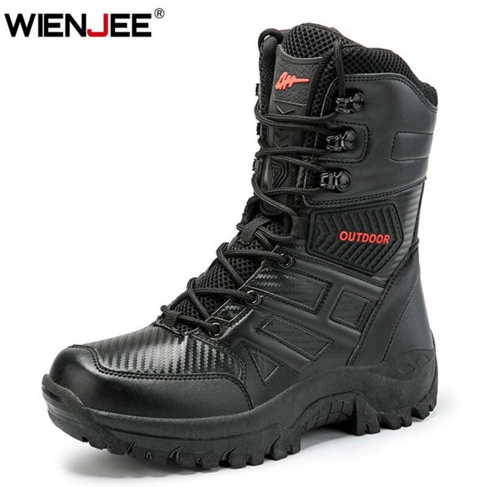 Botas masculinas de couro de a - Men'S Shoes Hiking avaliação e preço