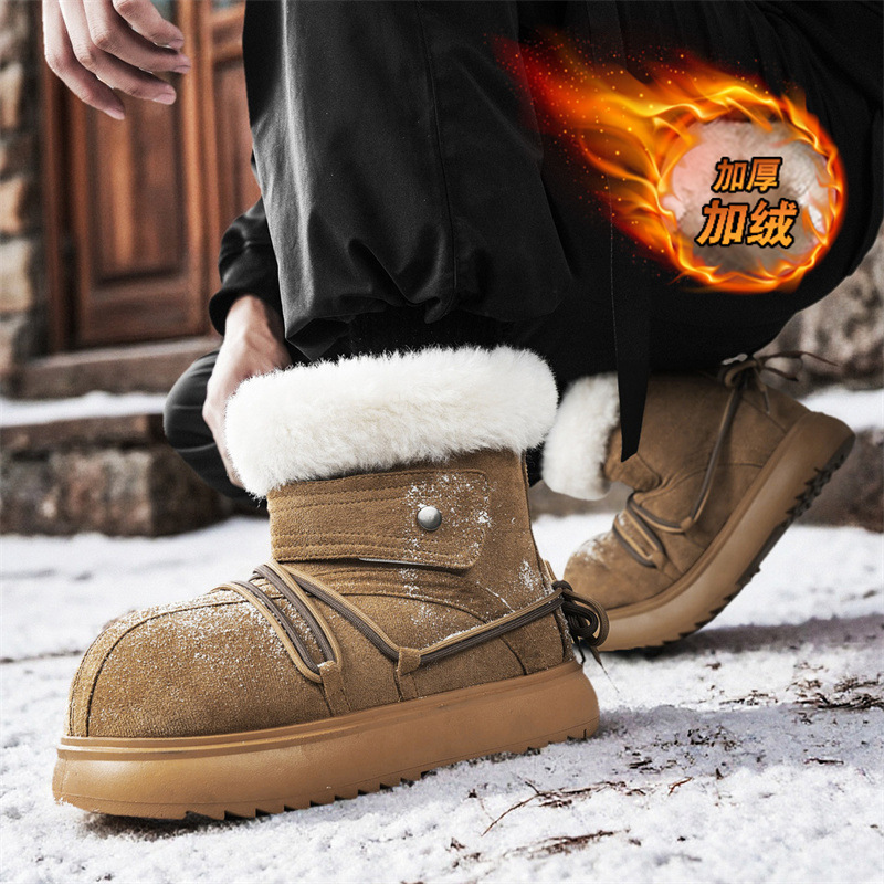 2025 novo inverno homens botas - Men'S Shoes Hoka Sale avaliação e preço