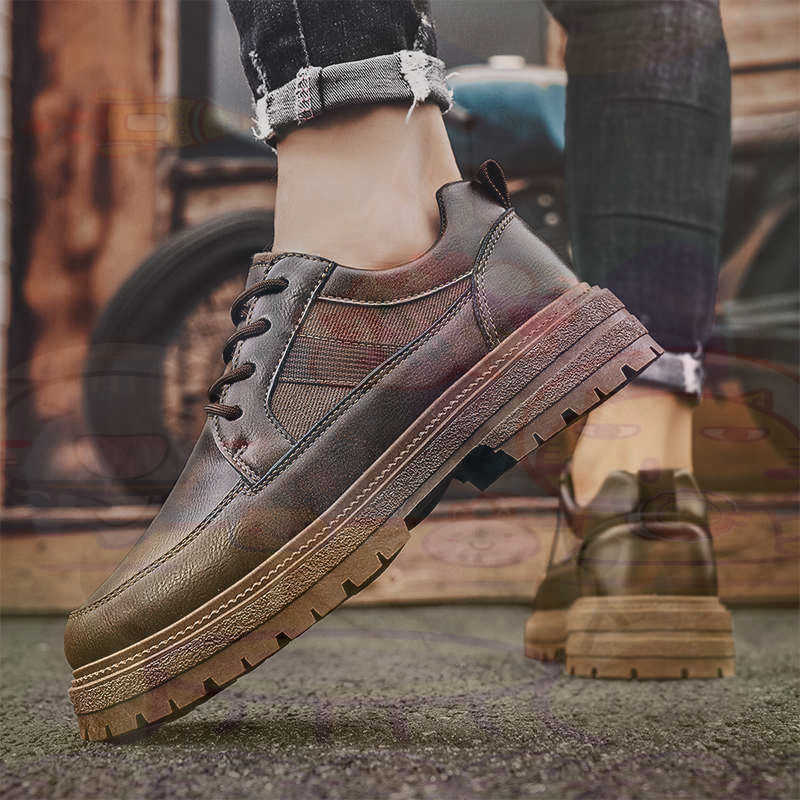 Escuro natural couro moda form - Men'S Shoes Expensive Brands avaliação e preço