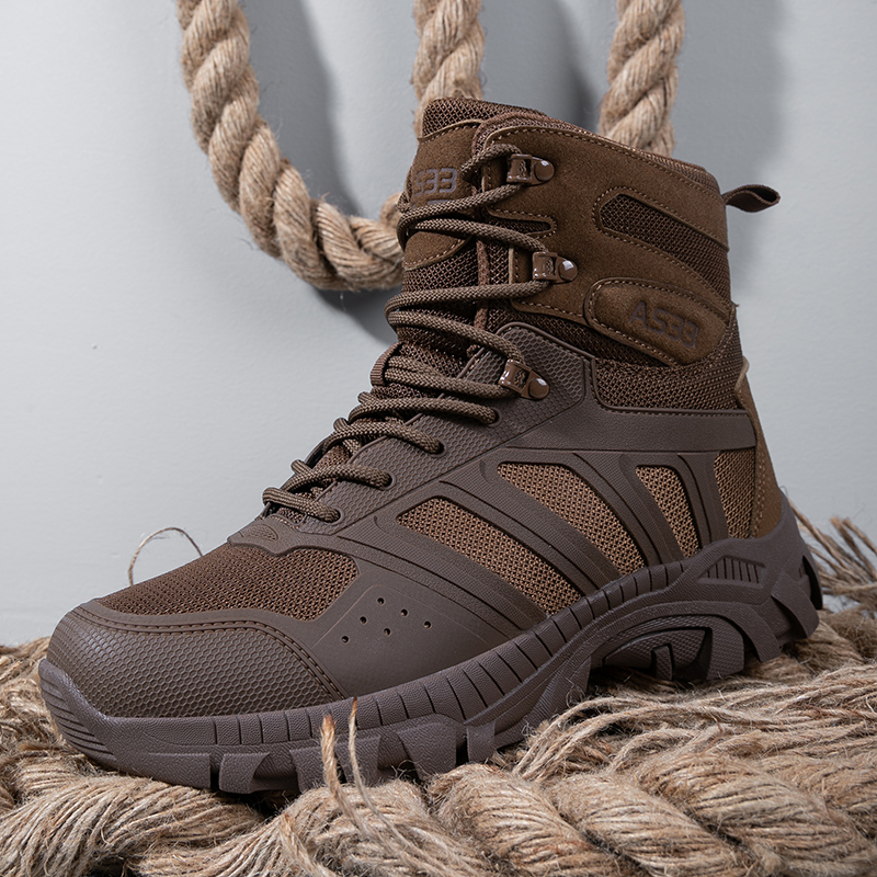 Homens botas táticas rendas at - Men'S Shoes Hiking avaliação e preço