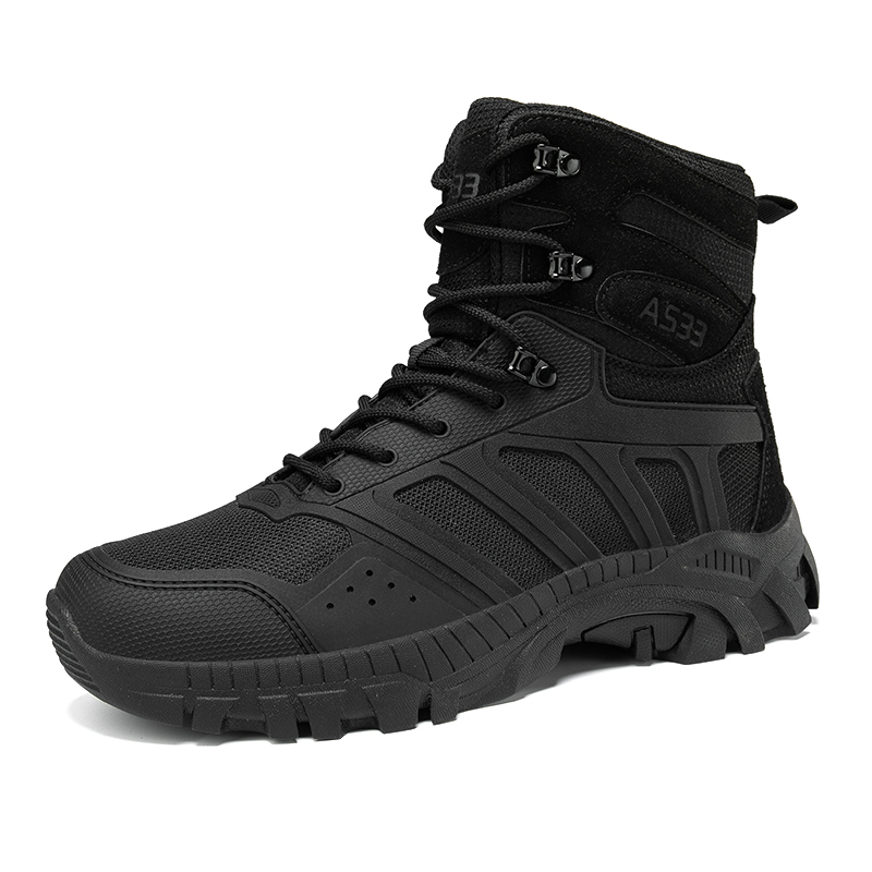 Homens botas táticas rendas at - Men'S Shoes Hiking avaliação e preço