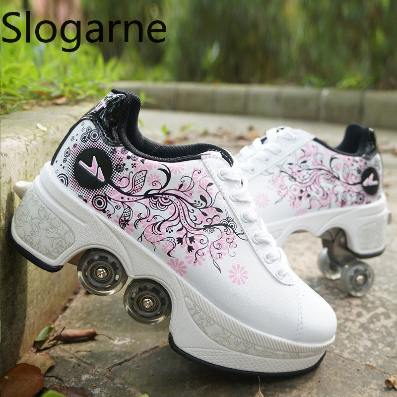 Mulher 4 rodas deformação pati - Men'S Shoes To Women'S avaliação e preço
